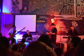 Images from Mario Sacasa Performance at ViaVia Leon