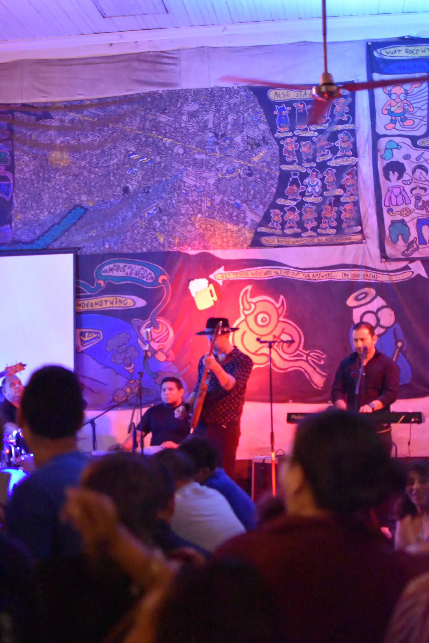 Images from Mario Sacasa Performance at ViaVia Leon