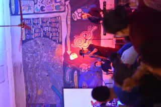 Images from Mario Sacasa Performance at ViaVia Leon