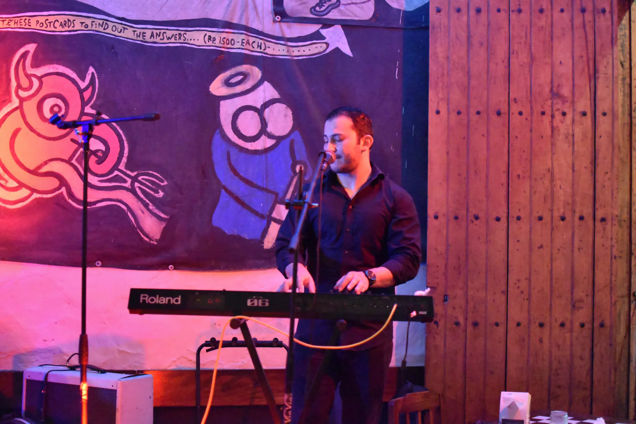 Images from Mario Sacasa Performance at ViaVia Leon