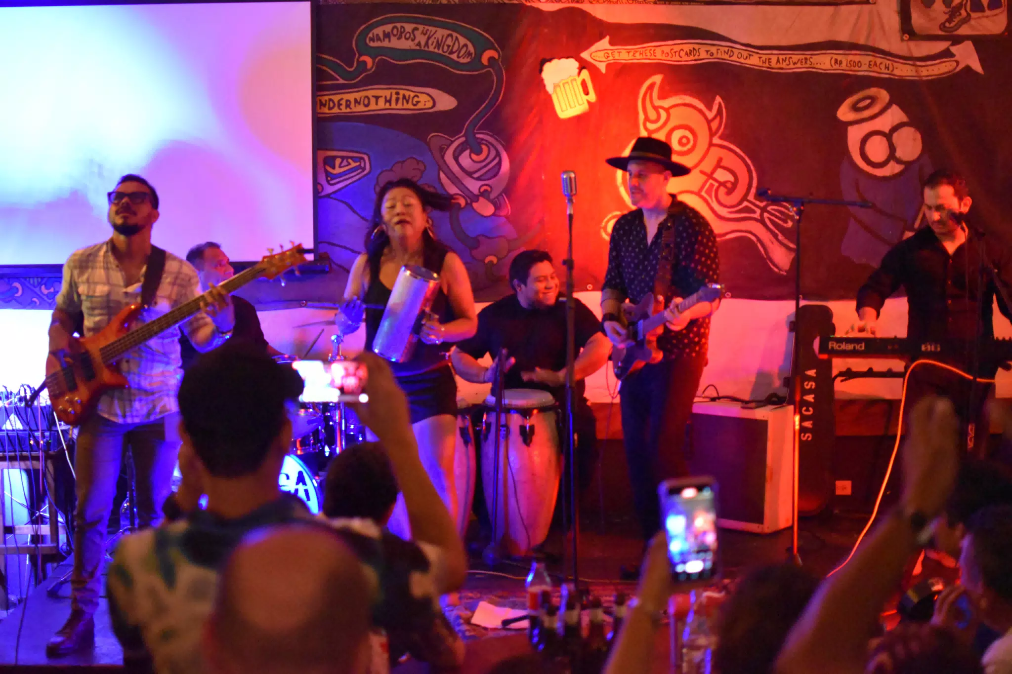 Images from Mario Sacasa Performance at ViaVia Leon