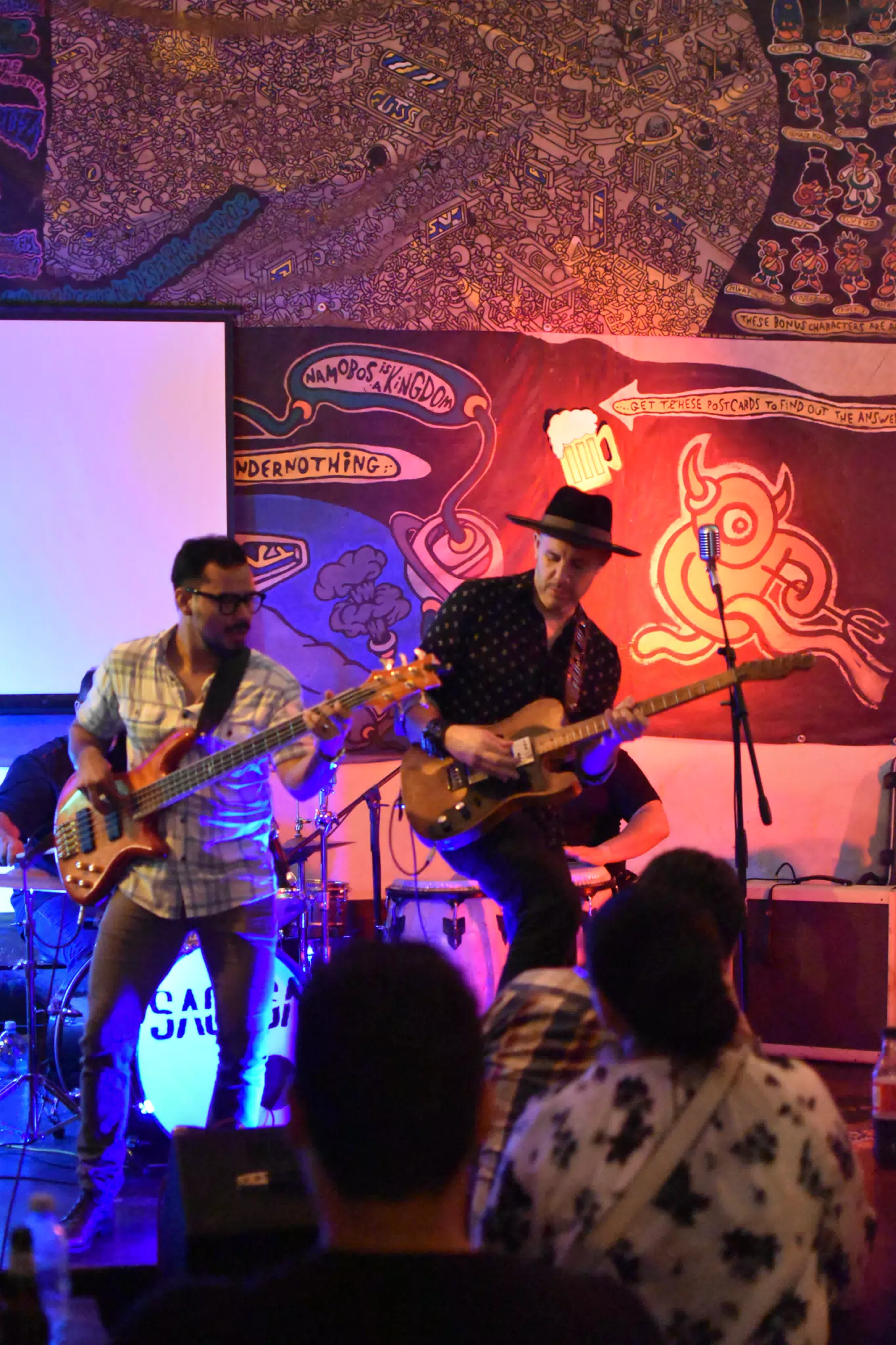 Images from Mario Sacasa Performance at ViaVia Leon