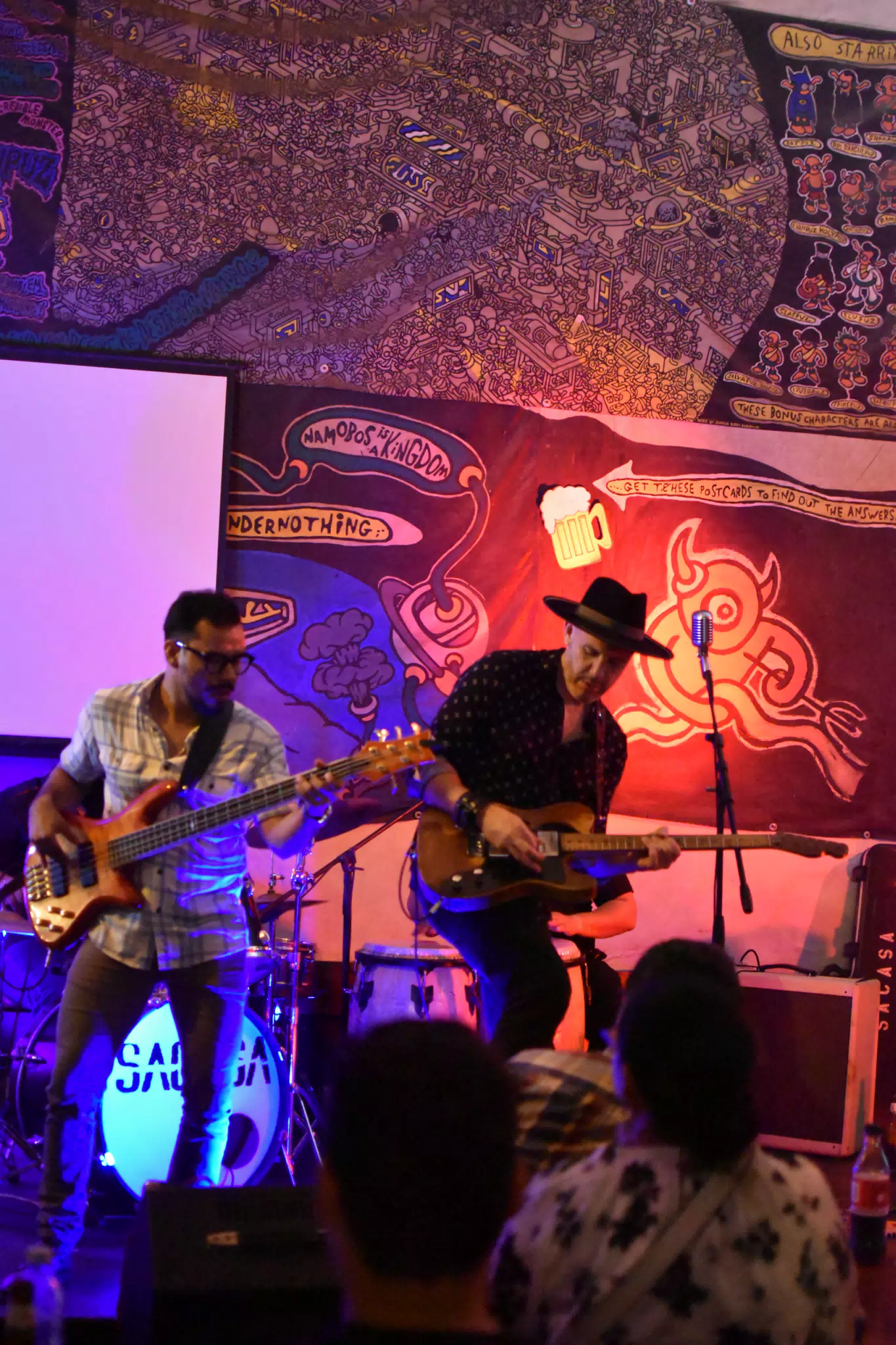 Images from Mario Sacasa Performance at ViaVia Leon