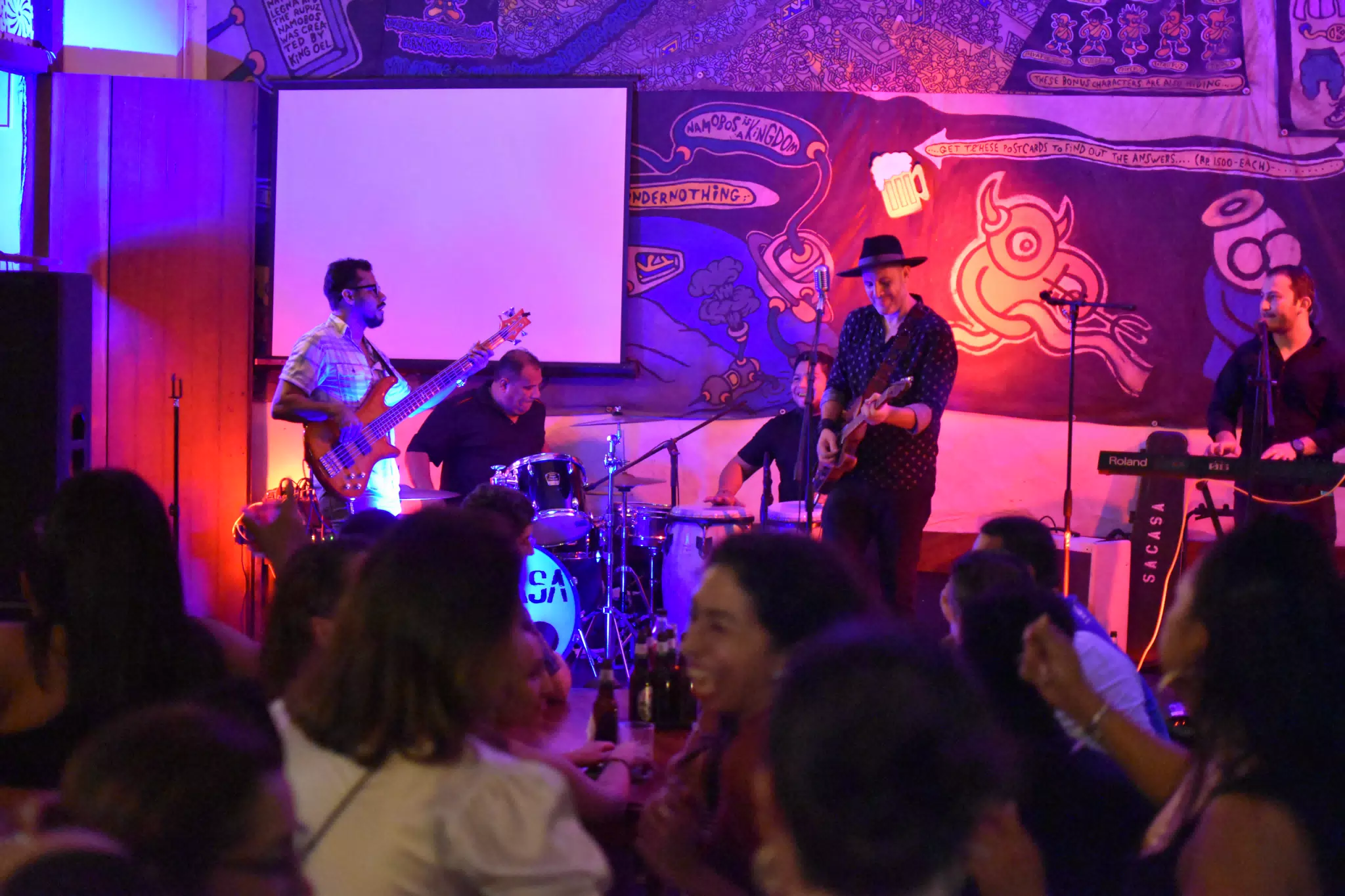 Images from Mario Sacasa Performance at ViaVia Leon