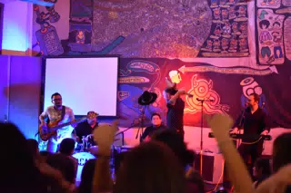 Images from Mario Sacasa Performance at ViaVia Leon