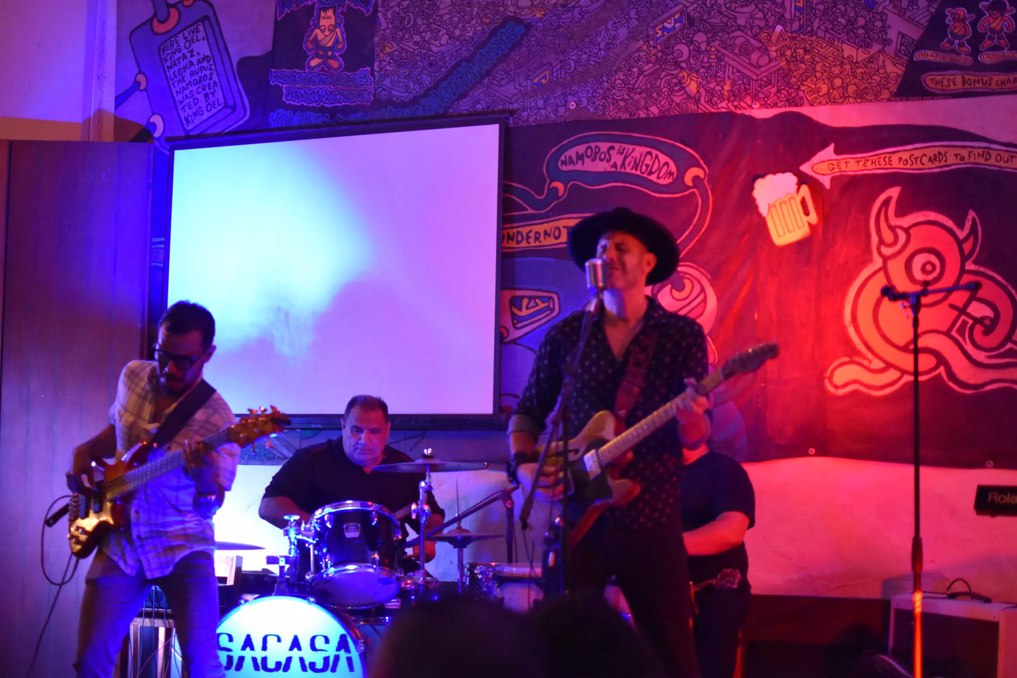 Images from Mario Sacasa Performance at ViaVia Leon