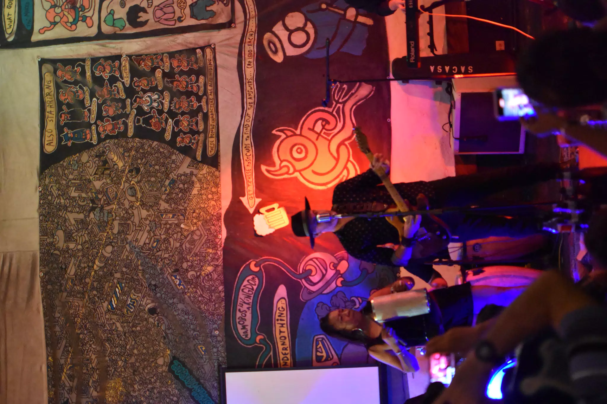 Images from Mario Sacasa Performance at ViaVia Leon
