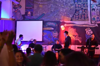 Images from Mario Sacasa Performance at ViaVia Leon