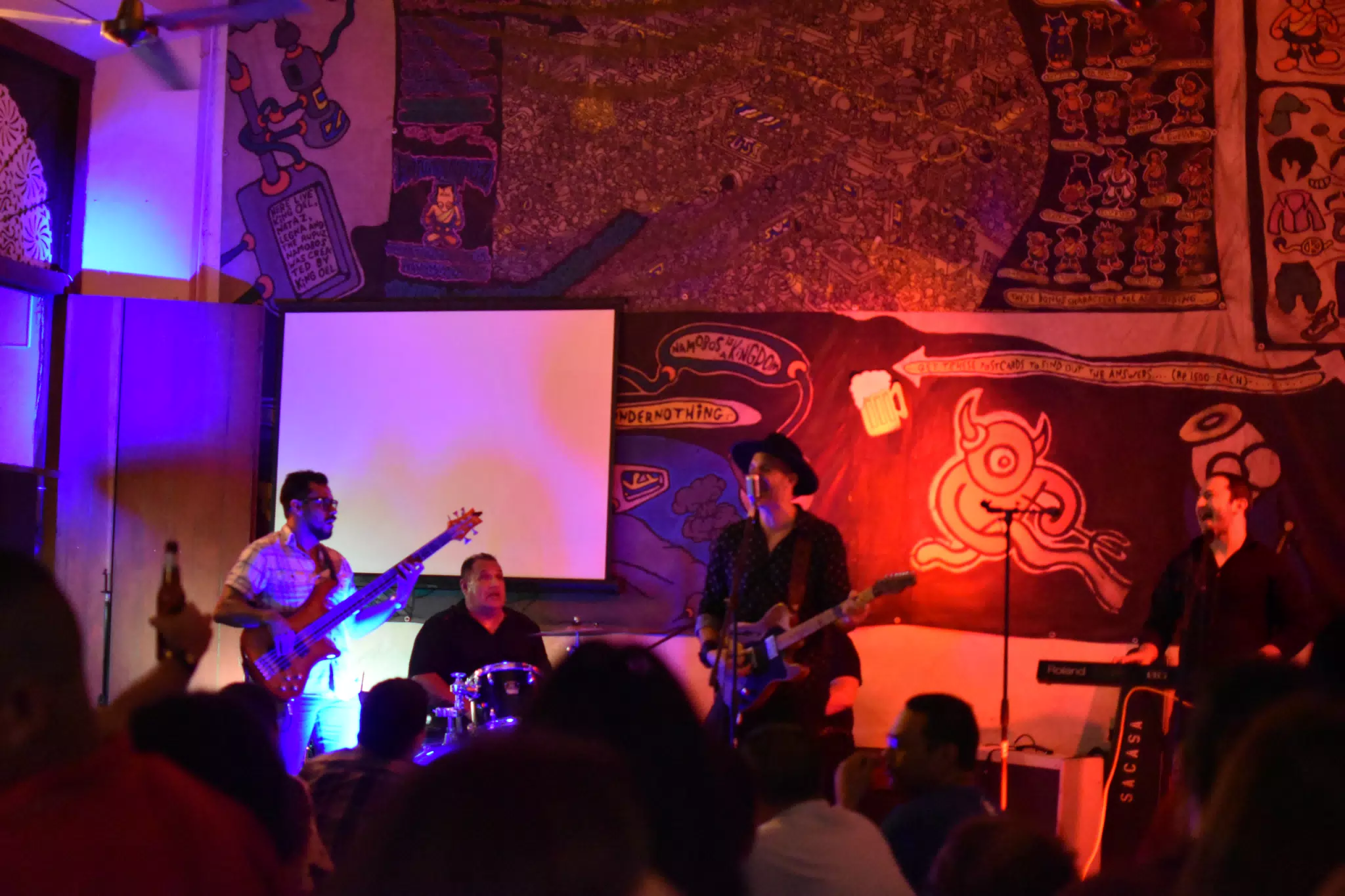 Images from Mario Sacasa Performance at ViaVia Leon