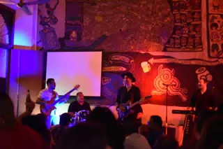 Images from Mario Sacasa Performance at ViaVia Leon