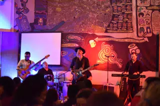 Images from Mario Sacasa Performance at ViaVia Leon