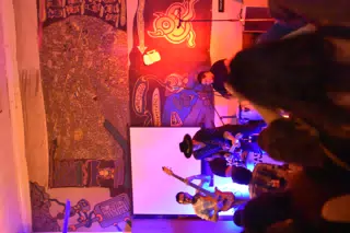 Images from Mario Sacasa Performance at ViaVia Leon