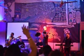 Images from Mario Sacasa Performance at ViaVia Leon