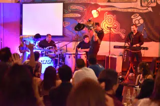 Images from Mario Sacasa Performance at ViaVia Leon