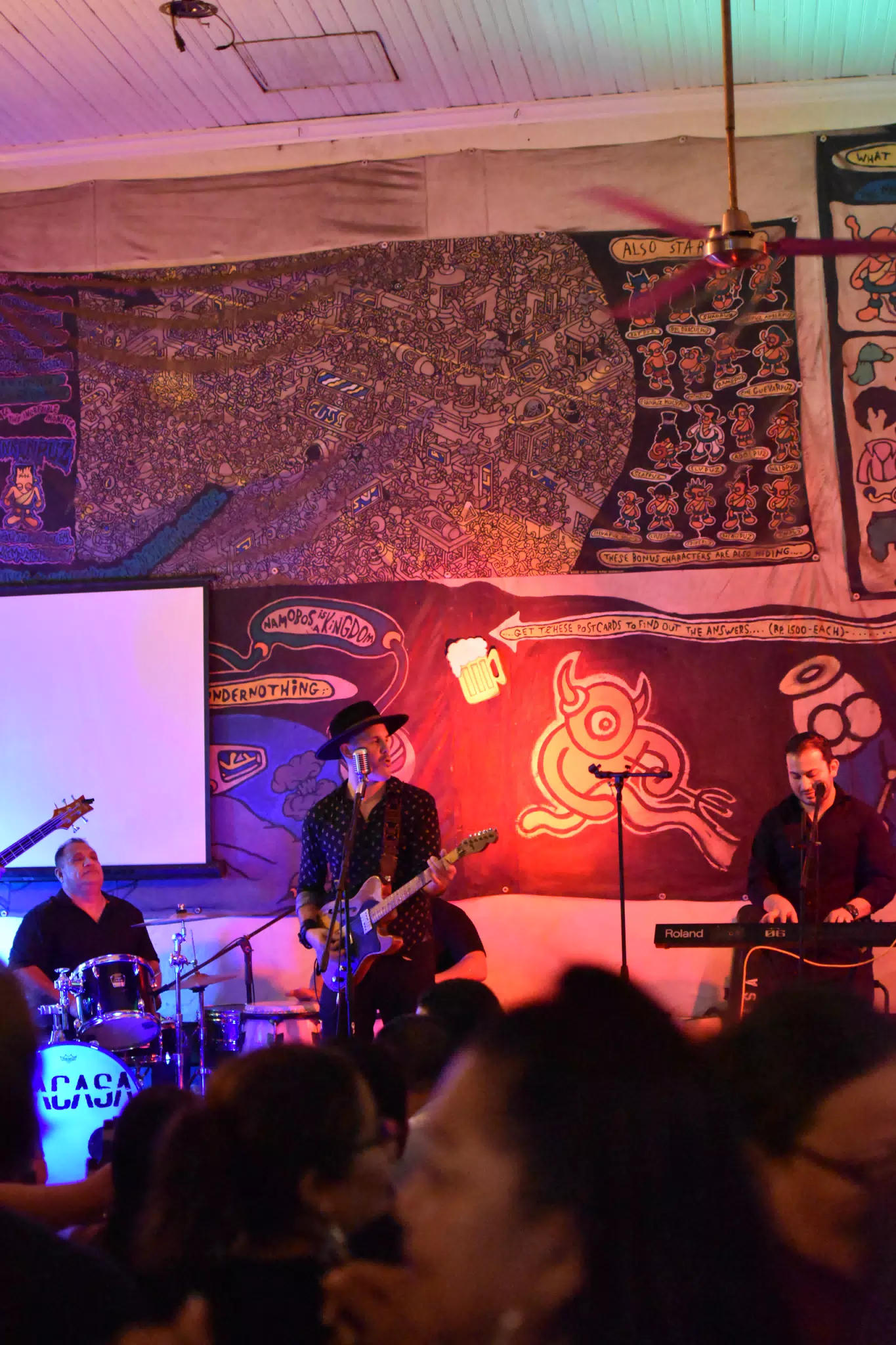 Images from Mario Sacasa Performance at ViaVia Leon