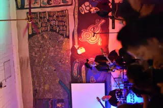 Images from Mario Sacasa Performance at ViaVia Leon