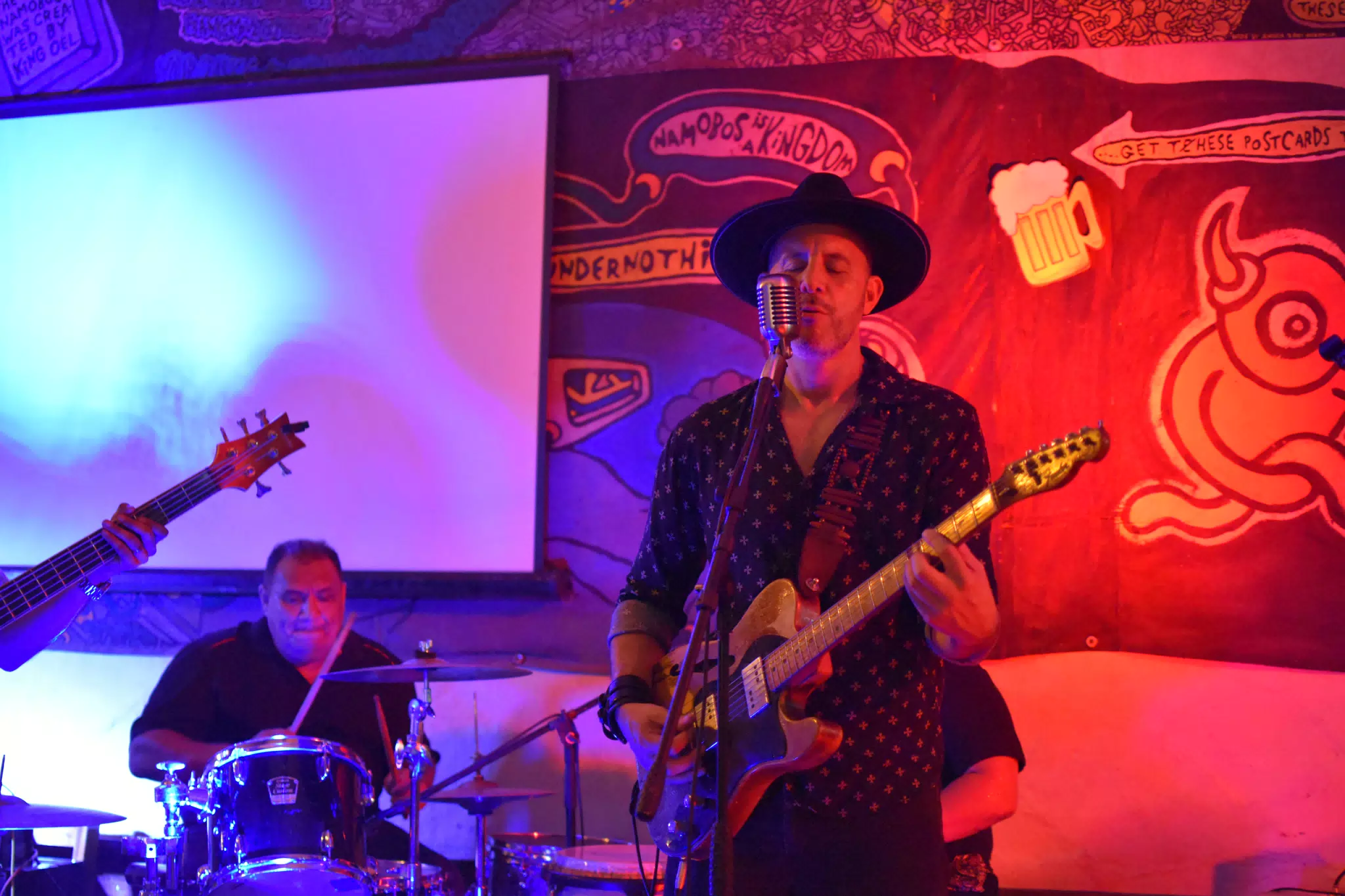 Images from Mario Sacasa Performance at ViaVia Leon