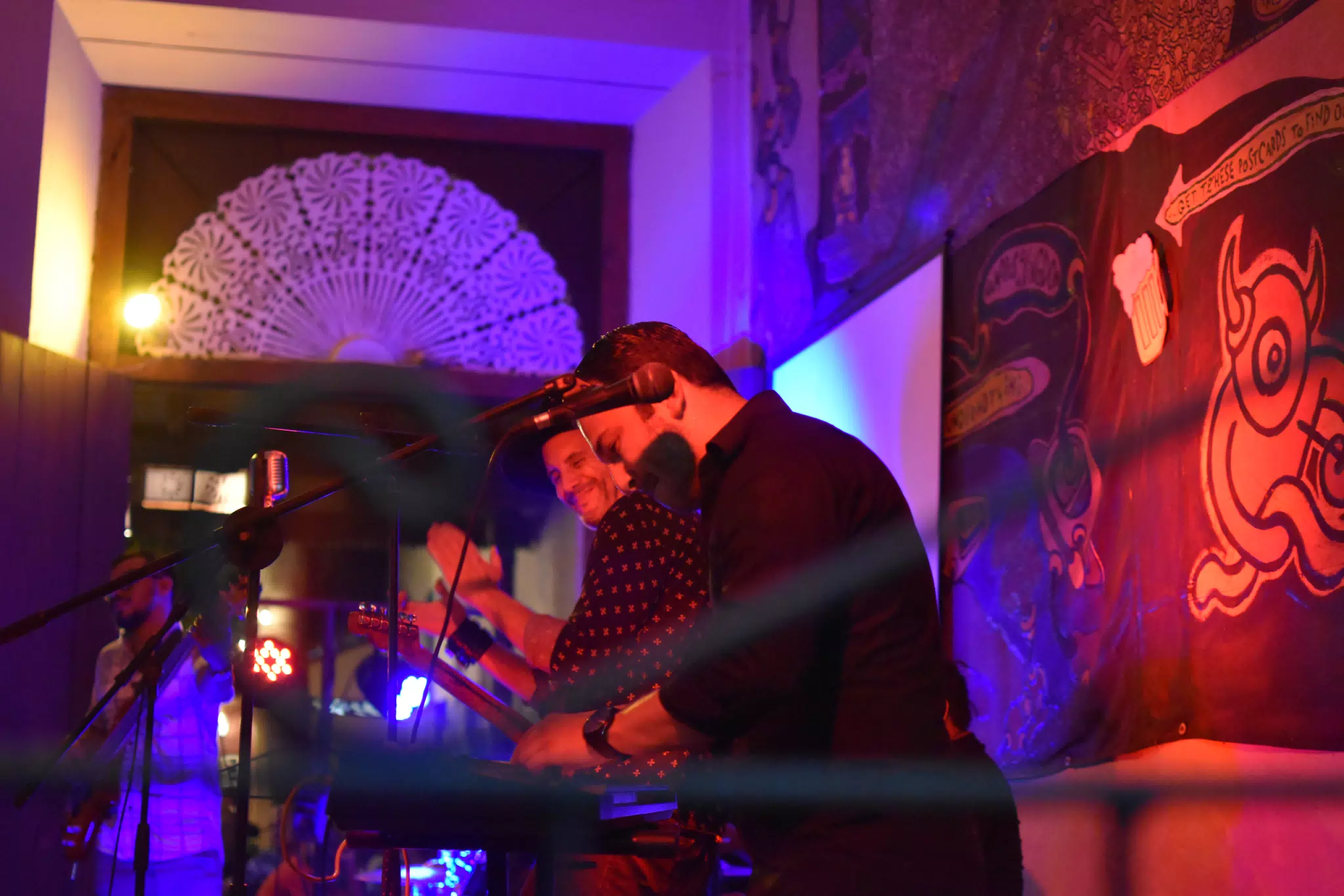 Images from Mario Sacasa Performance at ViaVia Leon
