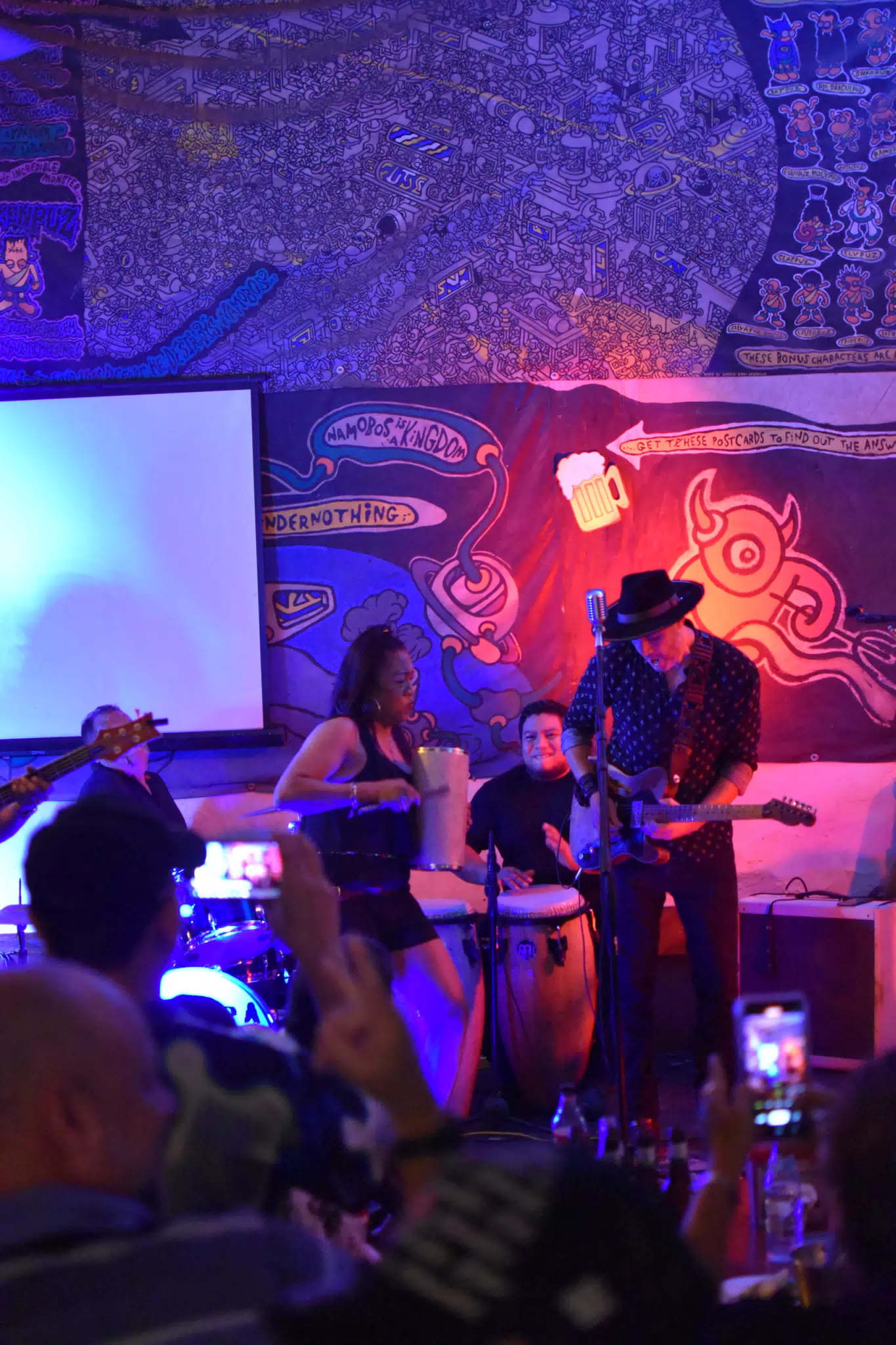 Images from Mario Sacasa Performance at ViaVia Leon