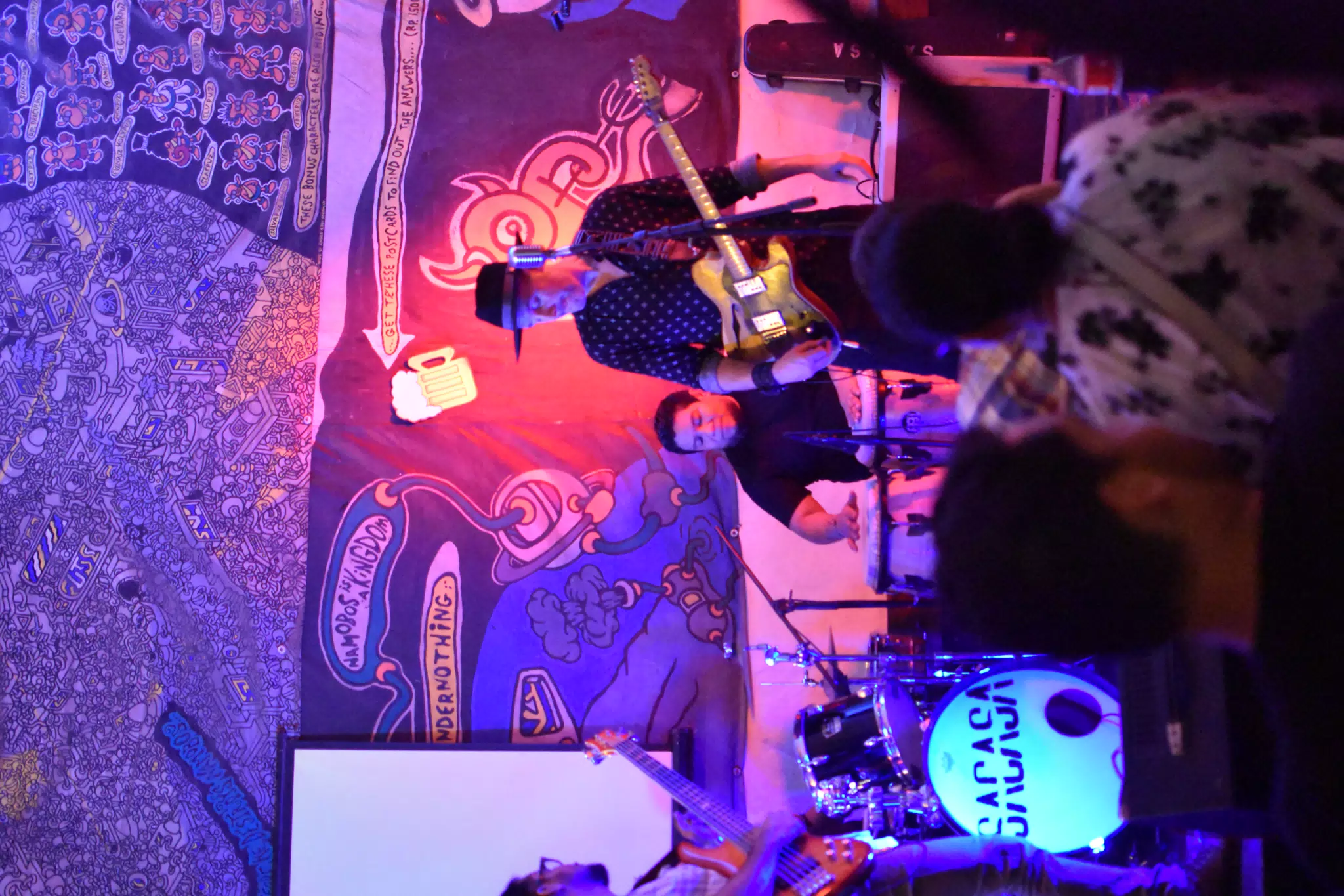 Images from Mario Sacasa Performance at ViaVia Leon