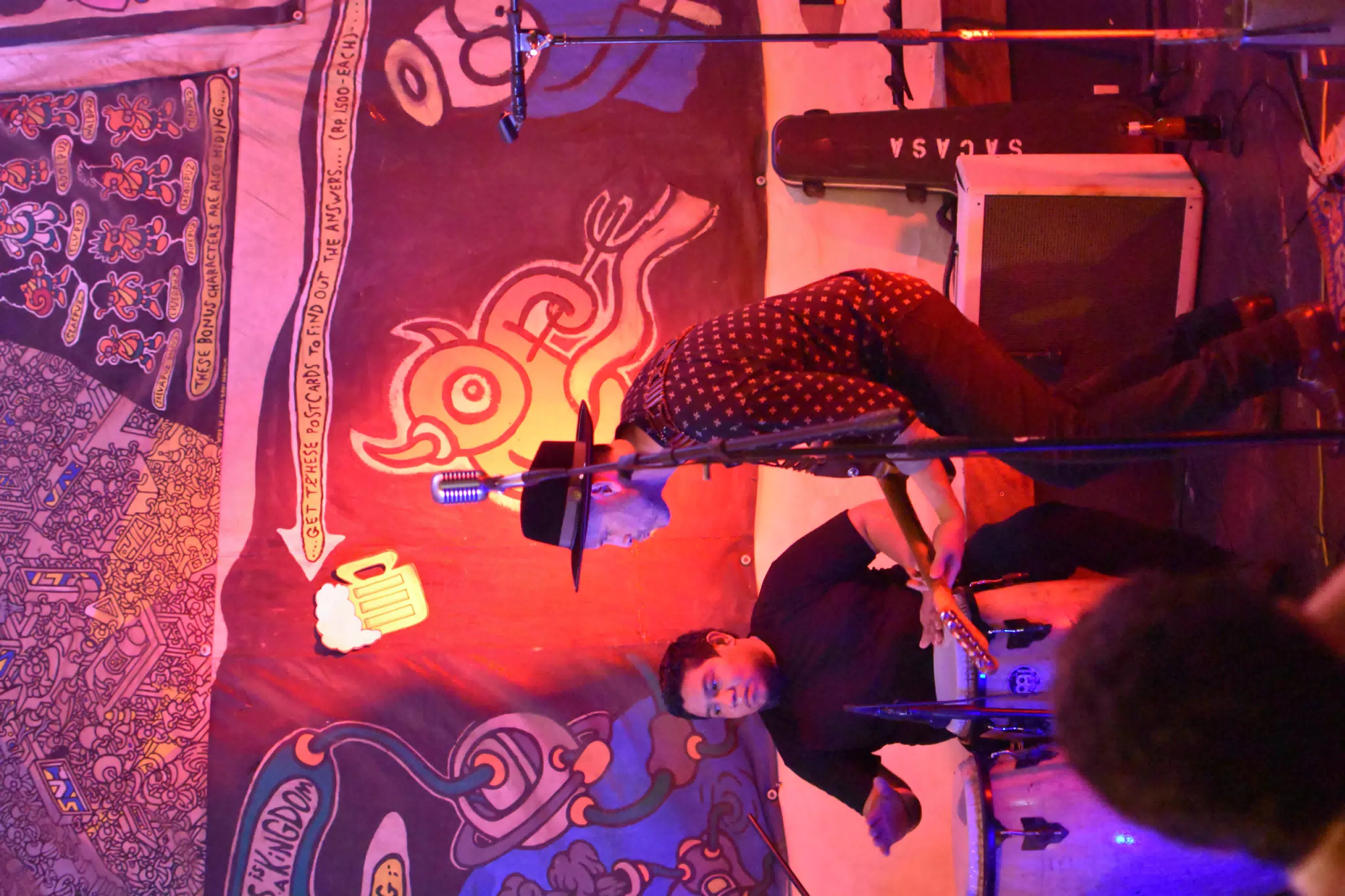 Images from Mario Sacasa Performance at ViaVia Leon