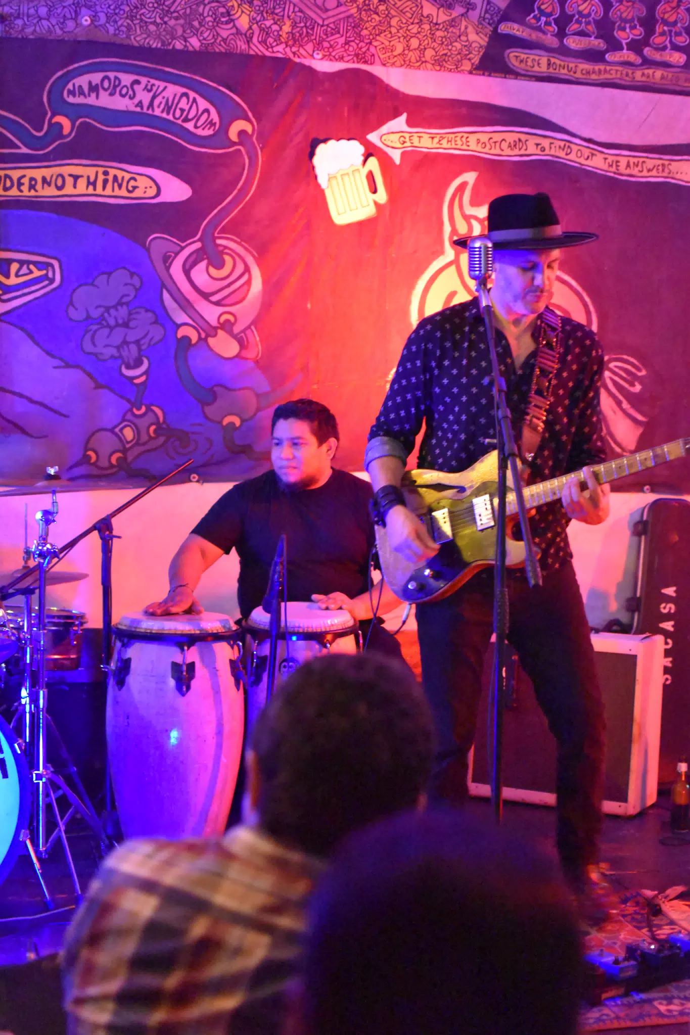 Images from Mario Sacasa Performance at ViaVia Leon
