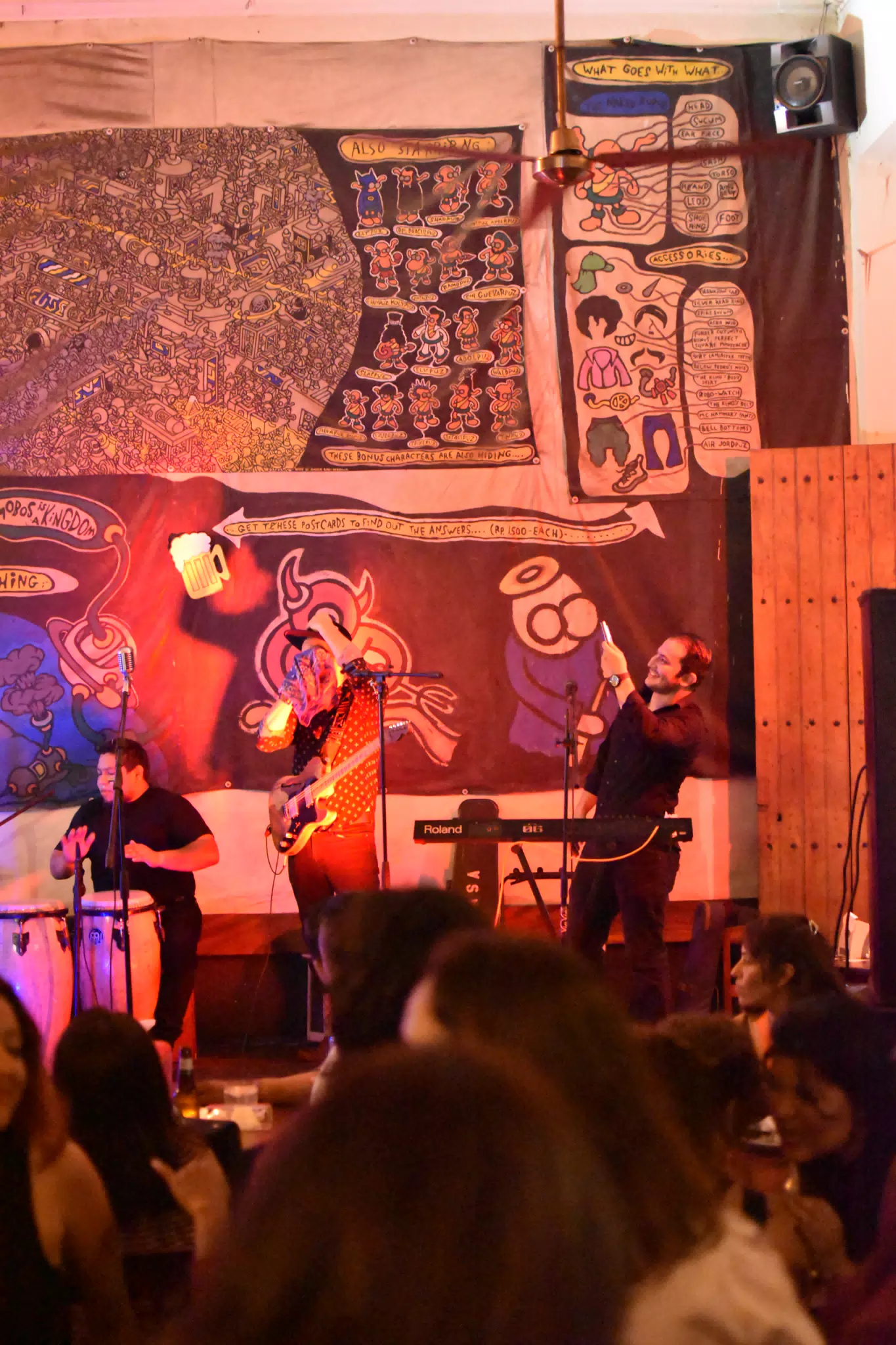 Images from Mario Sacasa Performance at ViaVia Leon