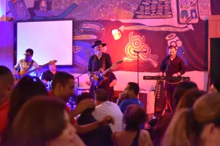 Images from Mario Sacasa Performance at ViaVia Leon