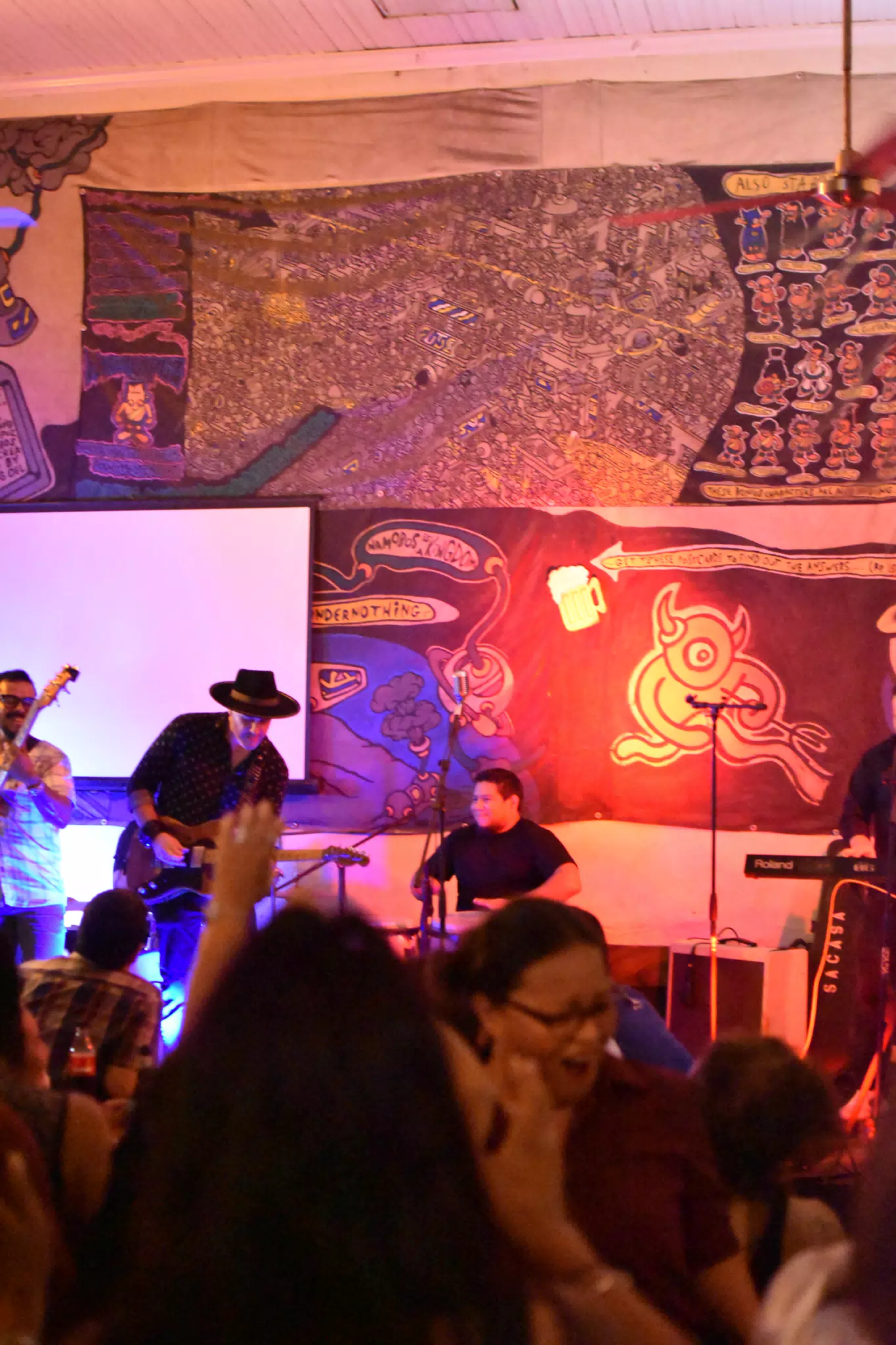 Images from Mario Sacasa Performance at ViaVia Leon