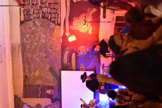 Images from Mario Sacasa Performance at ViaVia Leon