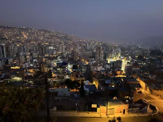 La Paz, Bolivia at Night