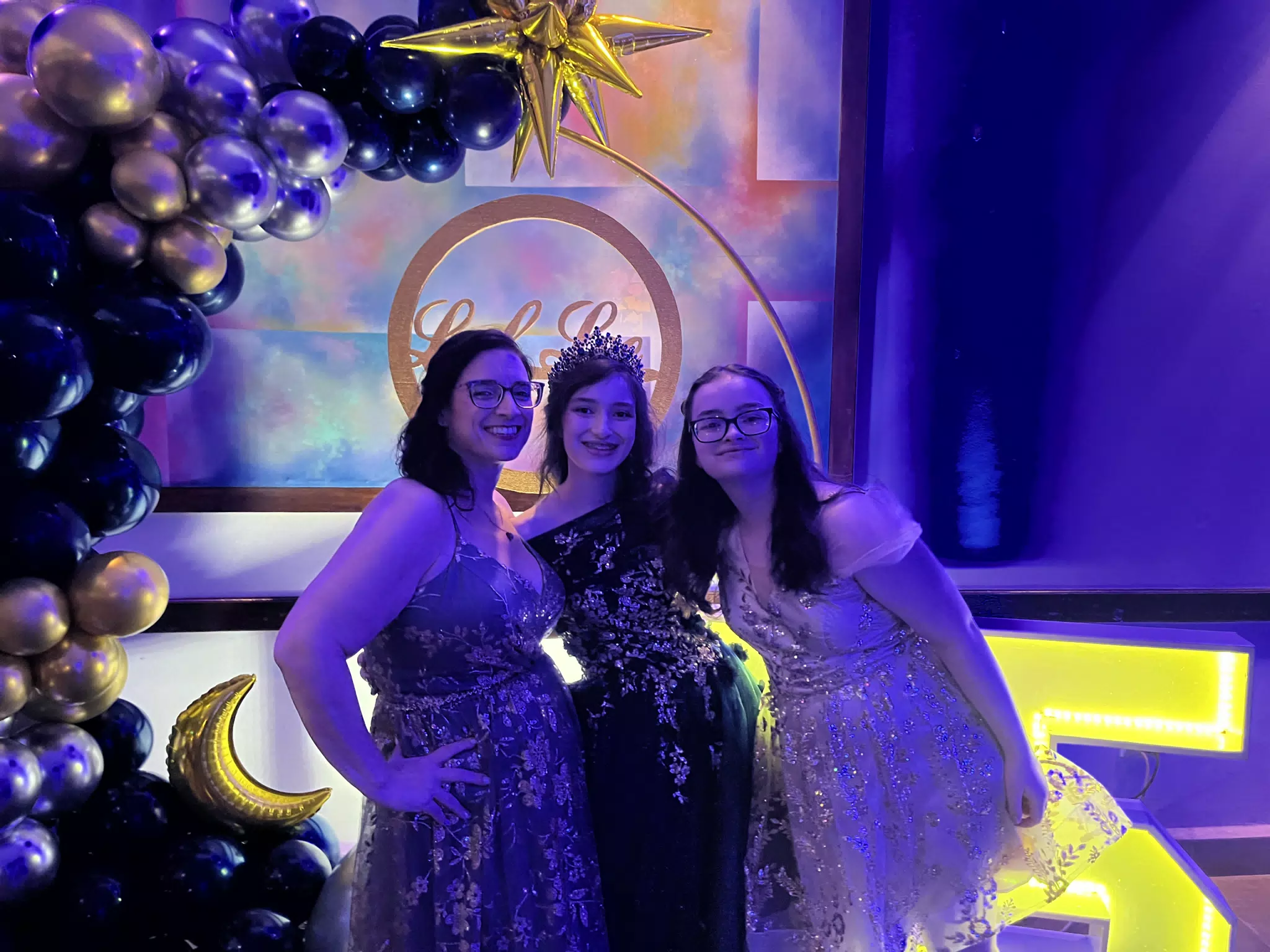Dominica, Liesl and Luciana at the Quince