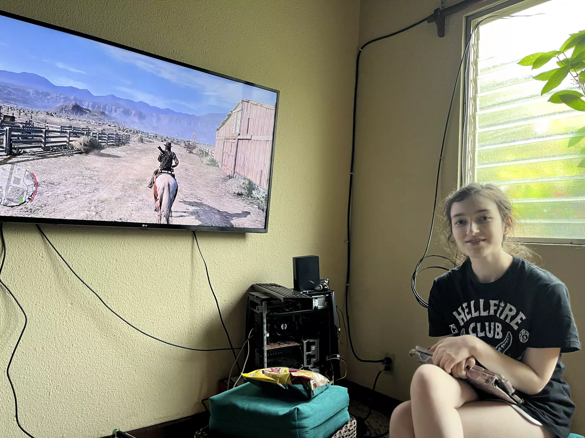 Liesl with Red Dead Redemption