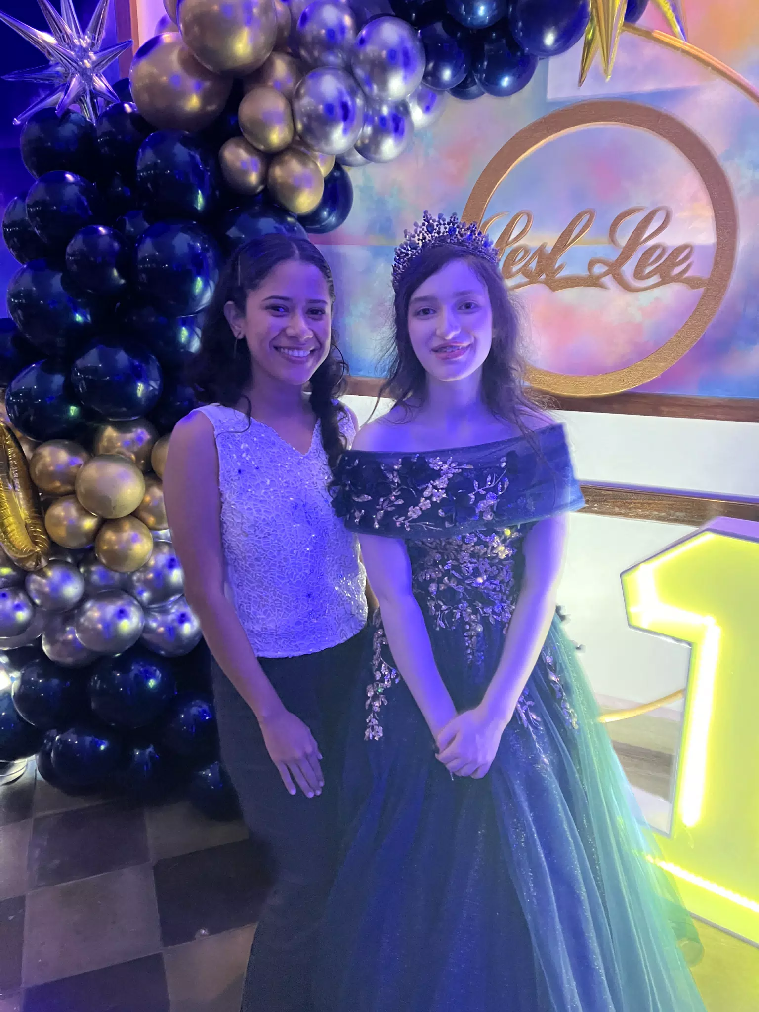 Marilyn and Liesl at the Quince
