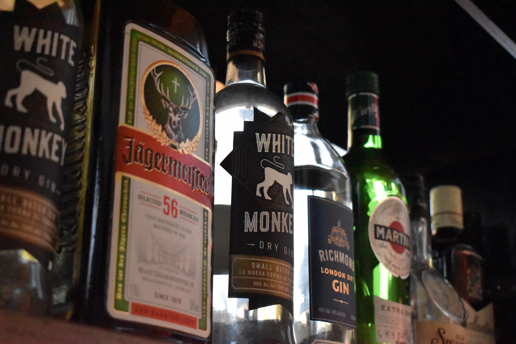 Alcohol at Desperado's Las Peñitas, Nicaragua