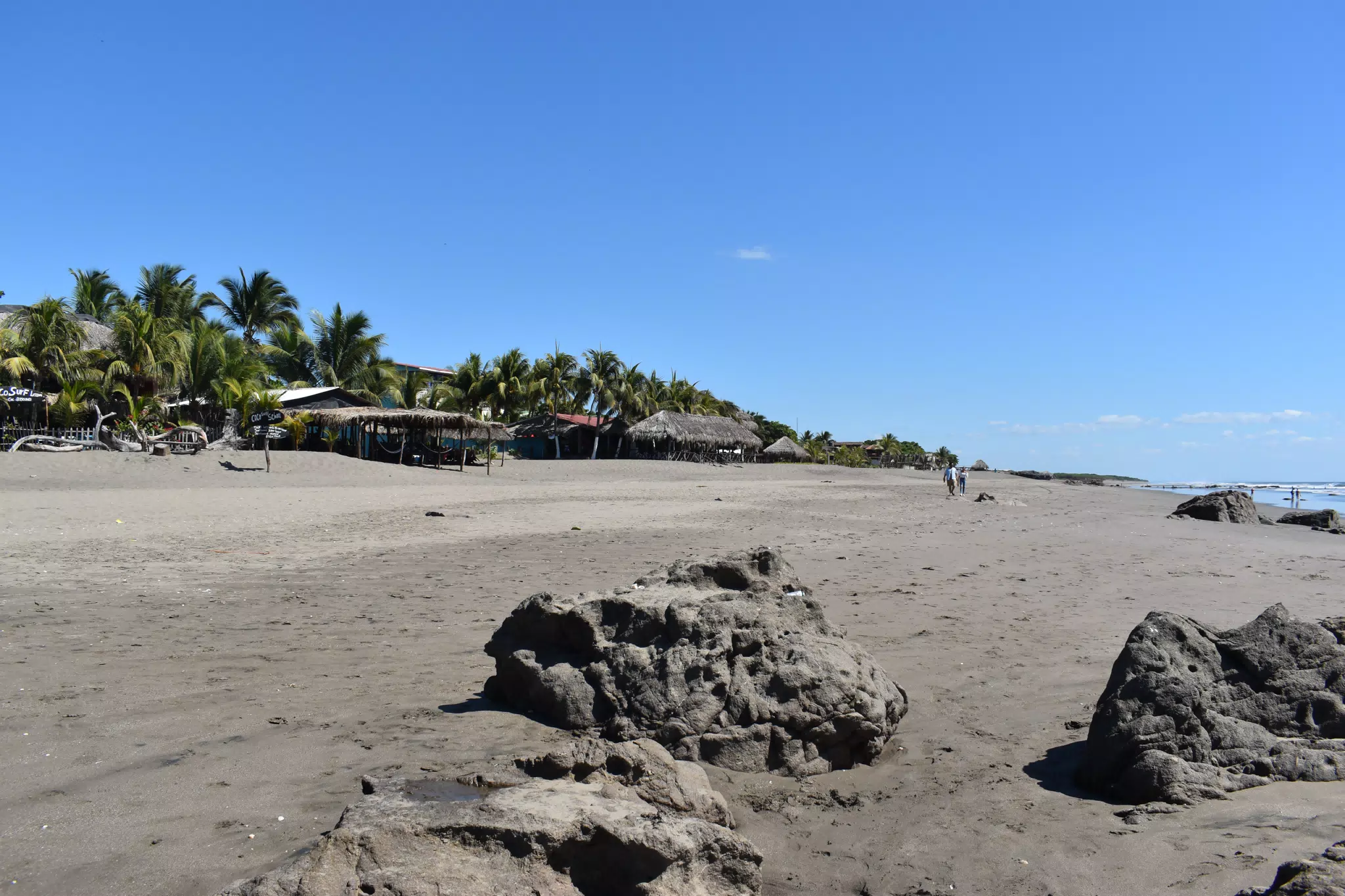 Las Peñitas Beach Looking South