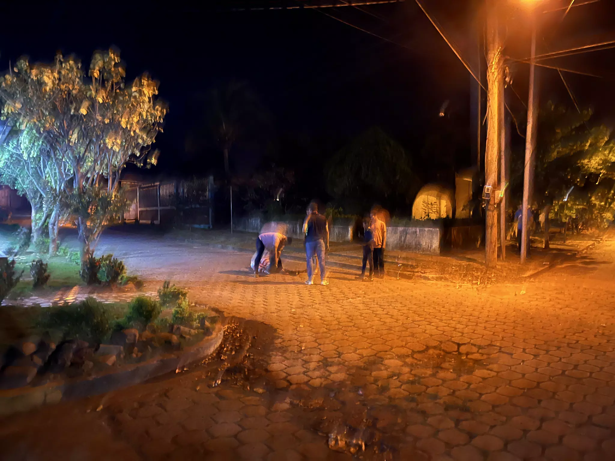 Fireworks in Sutiava Nicaragua