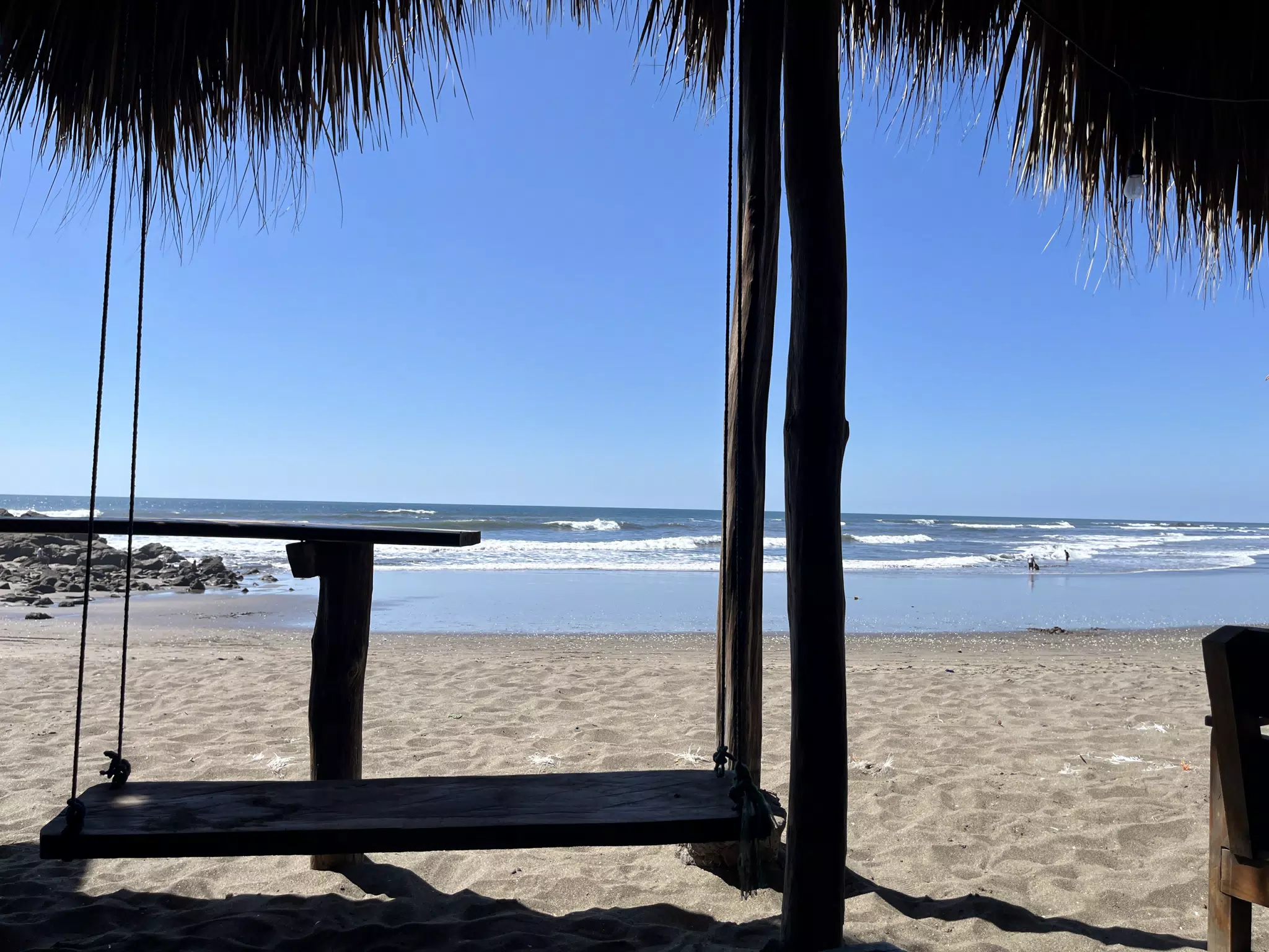 View from the Simple Beach Lodge
