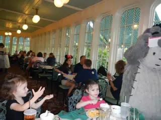 Breakfast at the Crystal Palace WDW