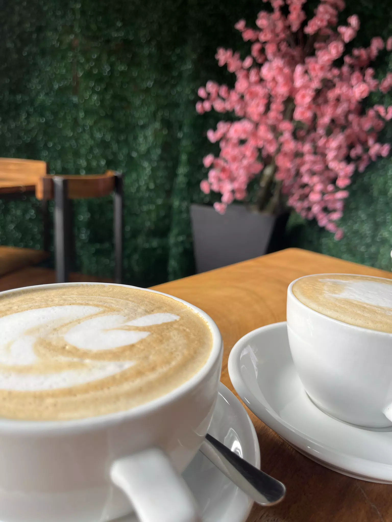 Coffees at Cafe Sakura in Leon Nicaragua