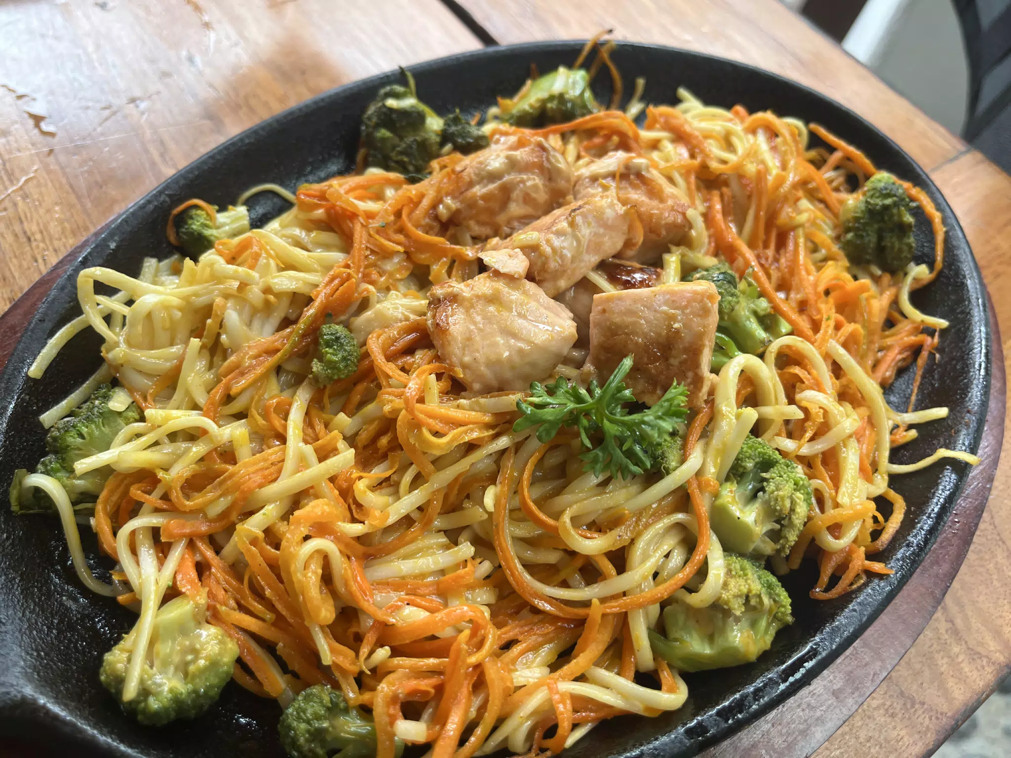 Salmon Udon in Managua
