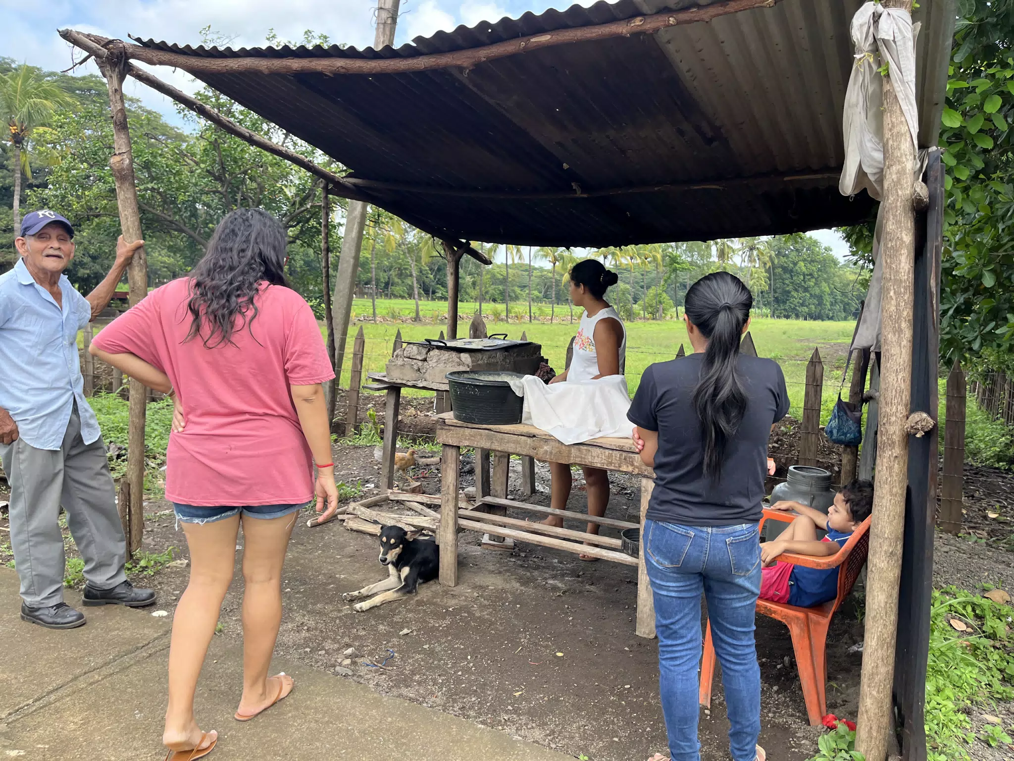 Marcela Buying Tortillas