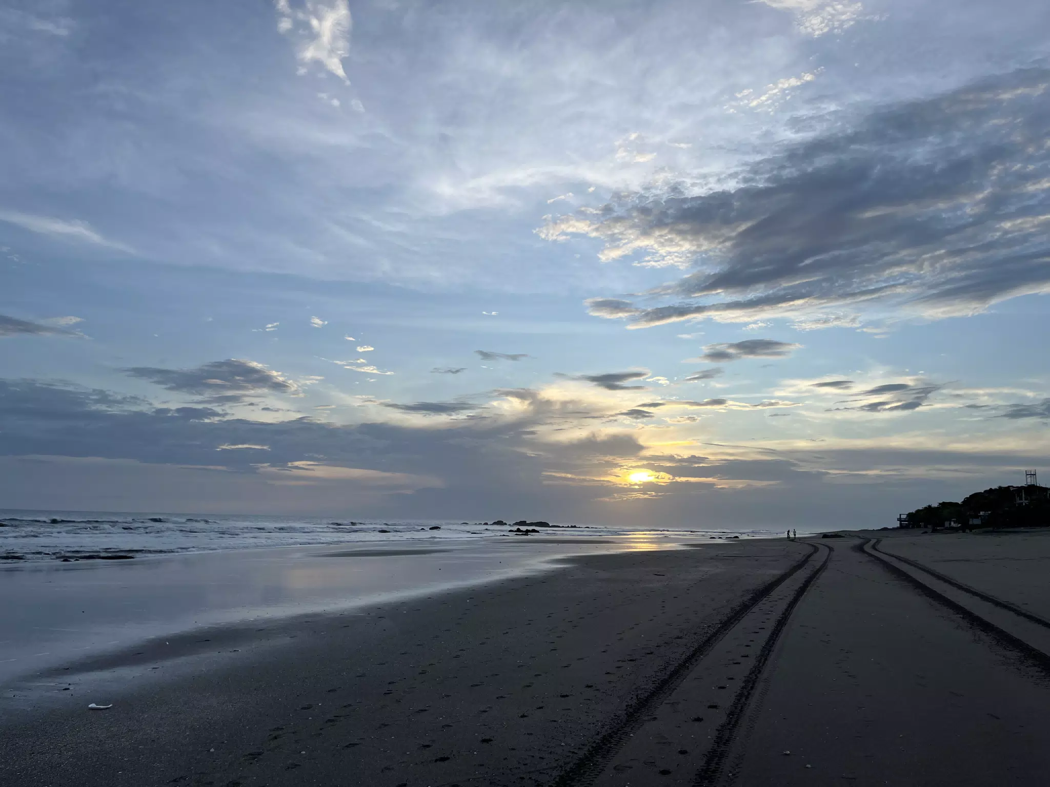 Las Peñitas Beach Sunset