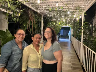 Marcela, Aida & Dominica in En el Vivero