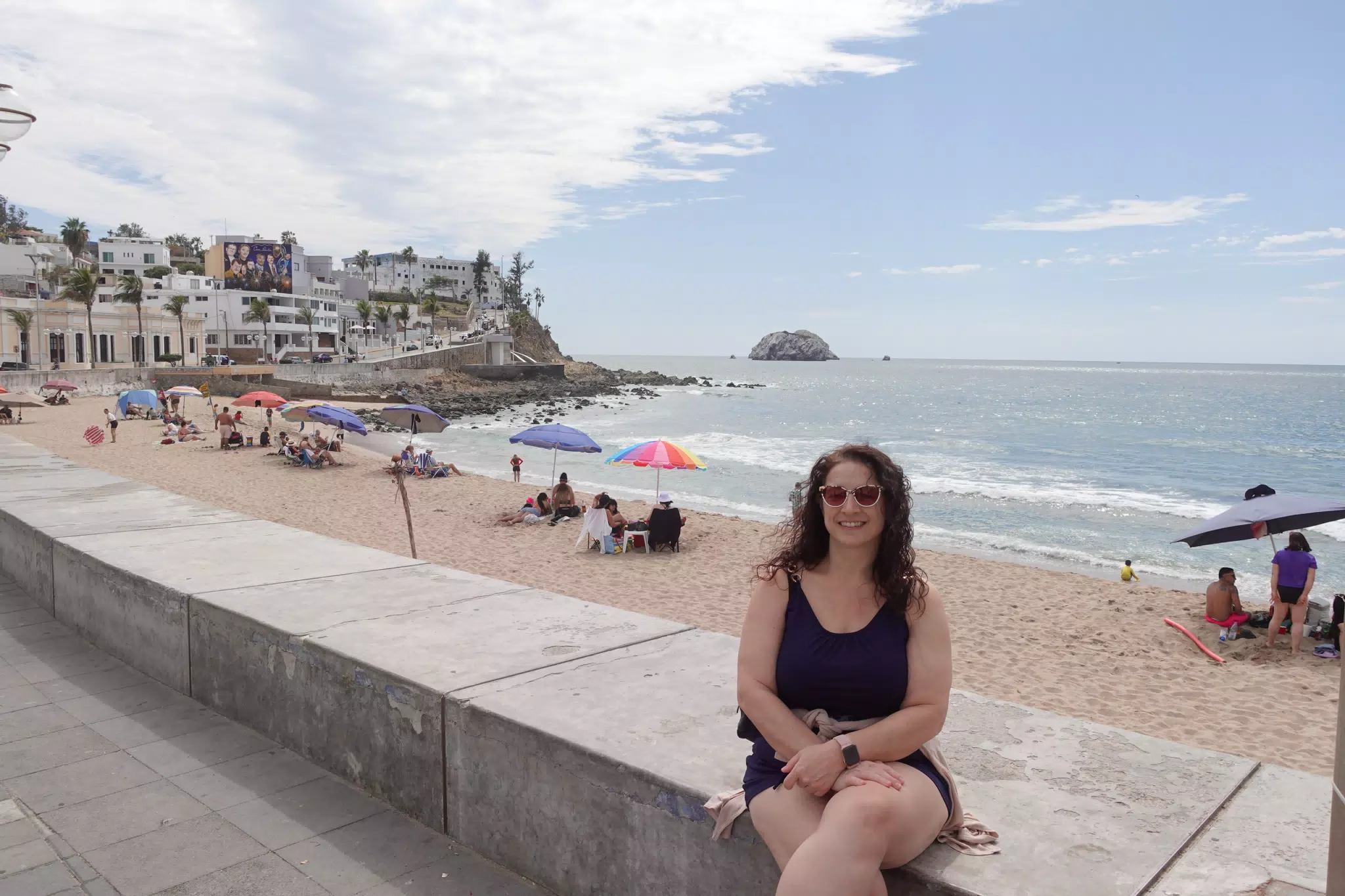 Dominica on the Beach in Mazatlan