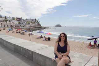 Dominica on the Beach in Mazatlan