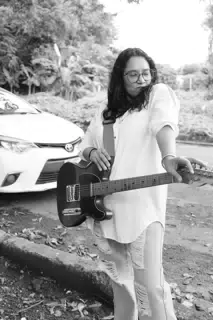 Marcela with Guitar
