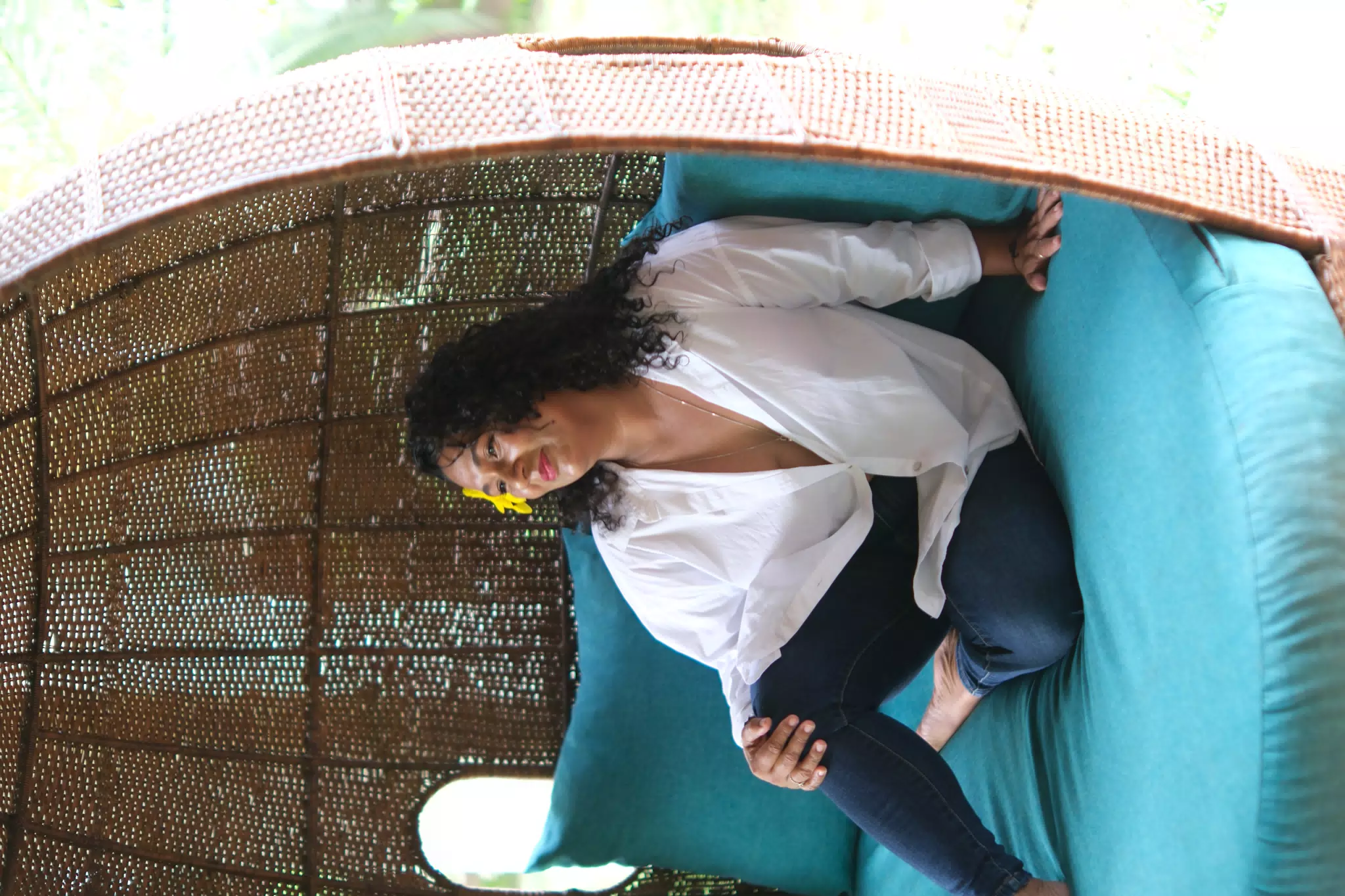 Aida on the Veranda