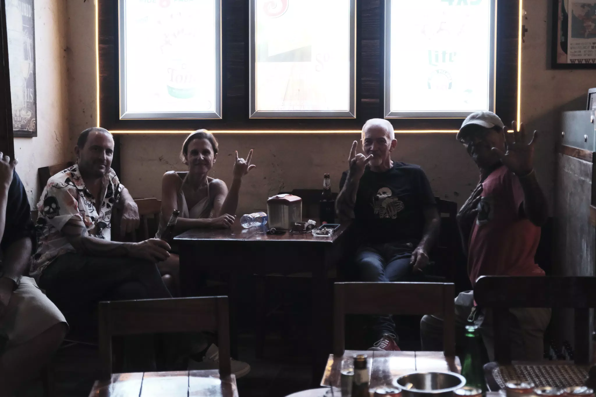 Crew at Via Via, Leon, Nicaragua