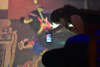 Fan Filming Rockmembraza in Nicaragua